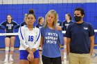 Volleyball Senior Day  Wheaton Women's Volleyball Senior Day. - Photo by Keith Nordstrom : Wheaton, Volleyball Senior Day